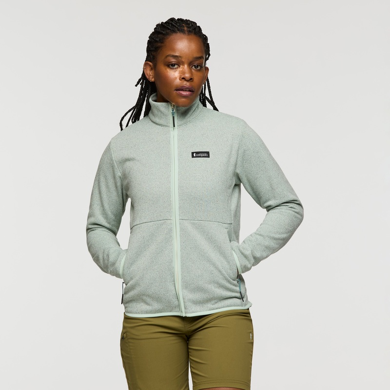 Envo Fleece Full-Zip Jacket – Women’s Heather Foam XS