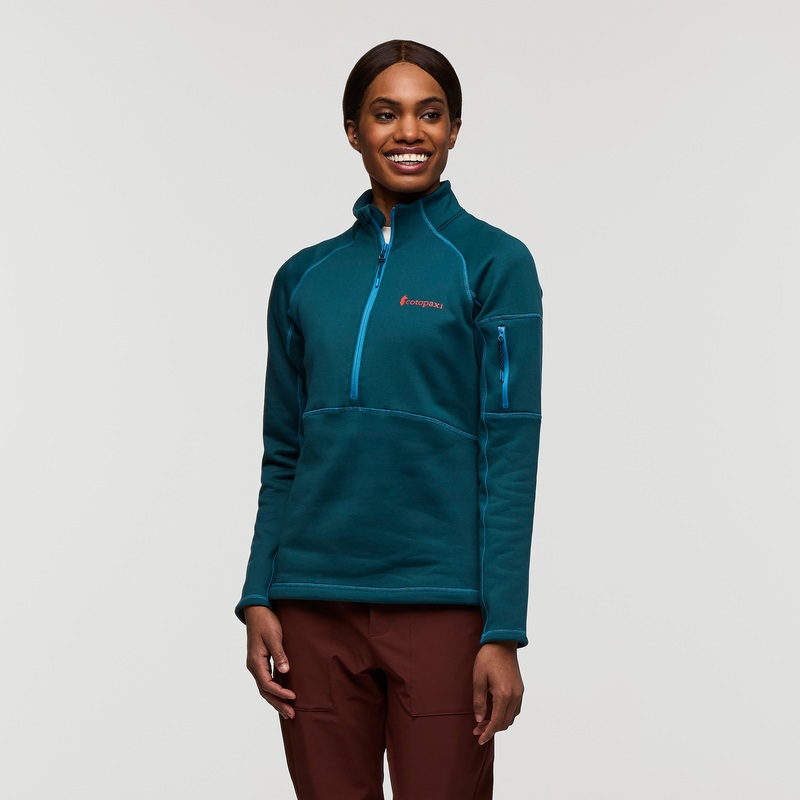 Tempa Fleece Half-Zip Pullover – Women’s Abyss XS