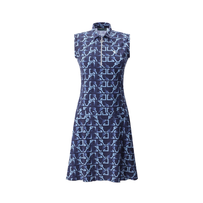 JERUSALEM | SUNBLOCK DRESS | FINAL SALE TIMELESS NAVY GRECA 2 | 38