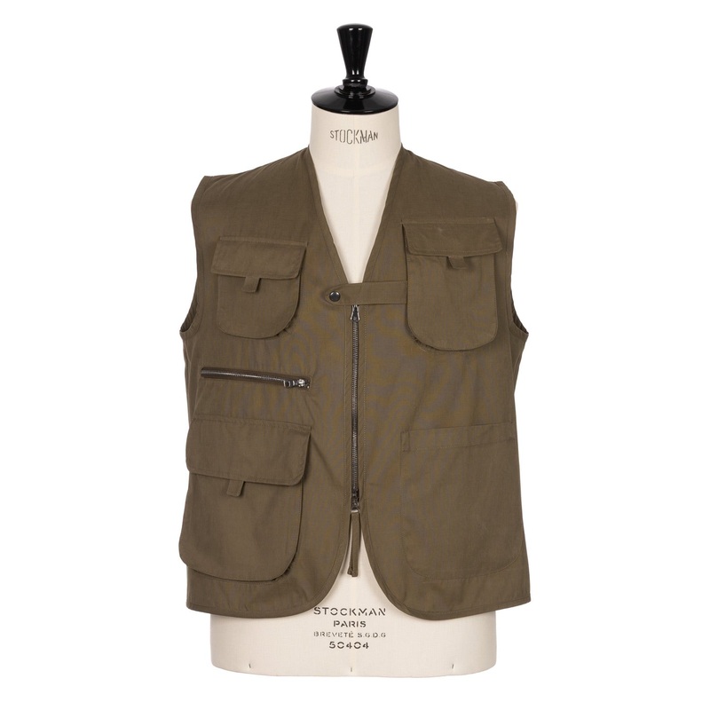 Special Edition x MJ: Vest “Urban Fly Fishing” made from Cotton Blend M