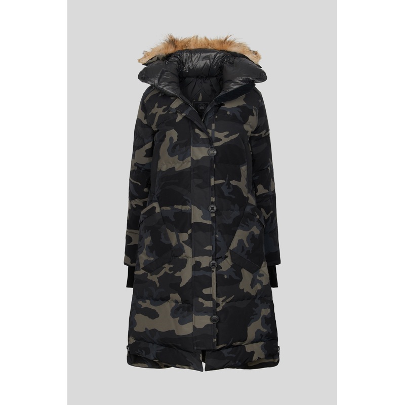 Aldridge Parka Black Label Print XL Very Good