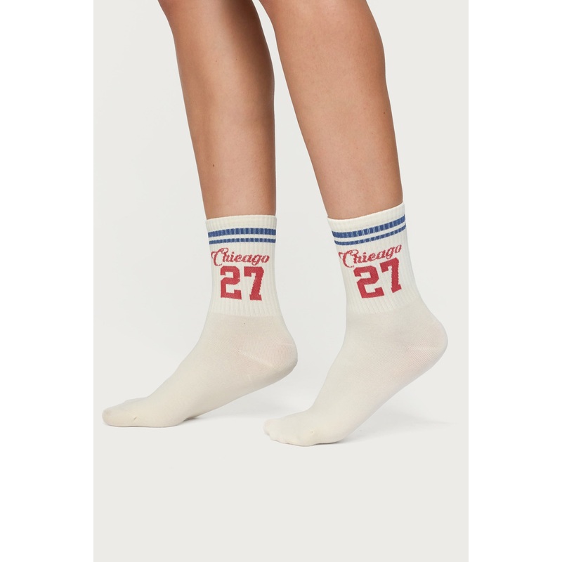 Chicago 27 Socks IVORY OS