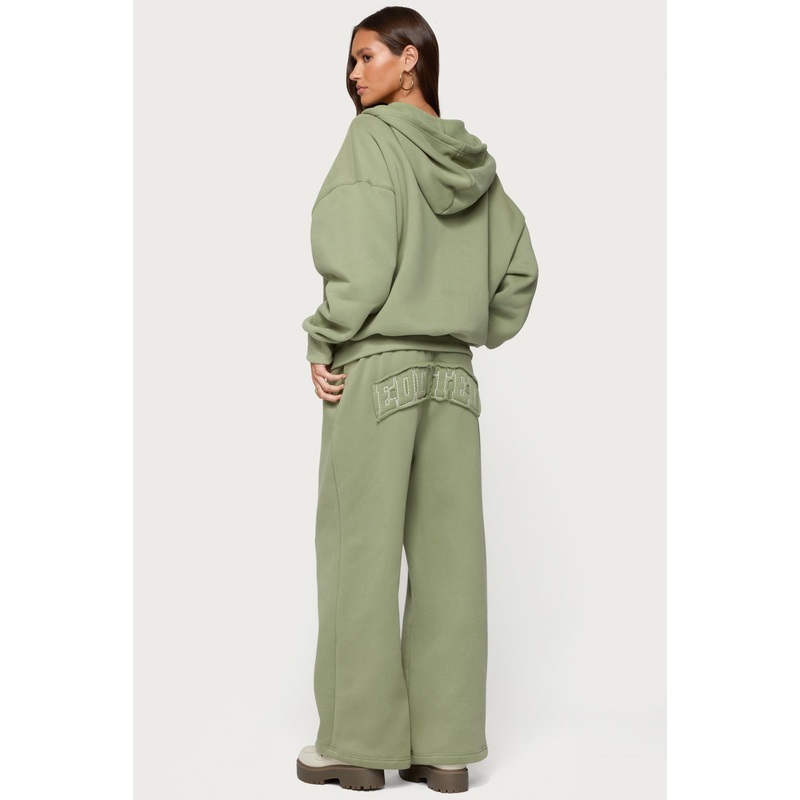 Forever Edikted Sweatpants OLIVE XS