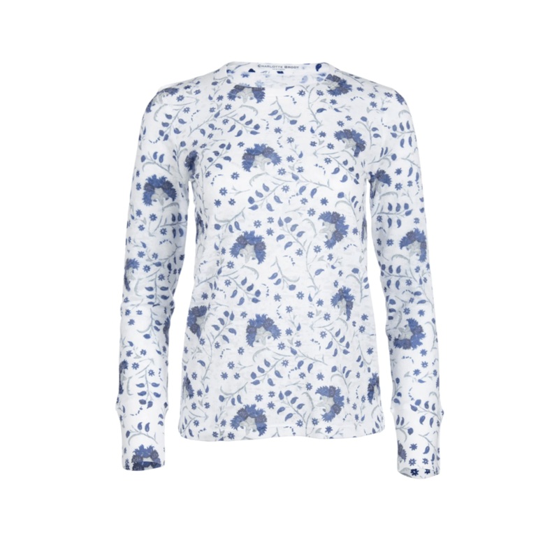 Long Sleeve Waffle Burnout Tee – Indigo Lotus Indigo Lotus XS