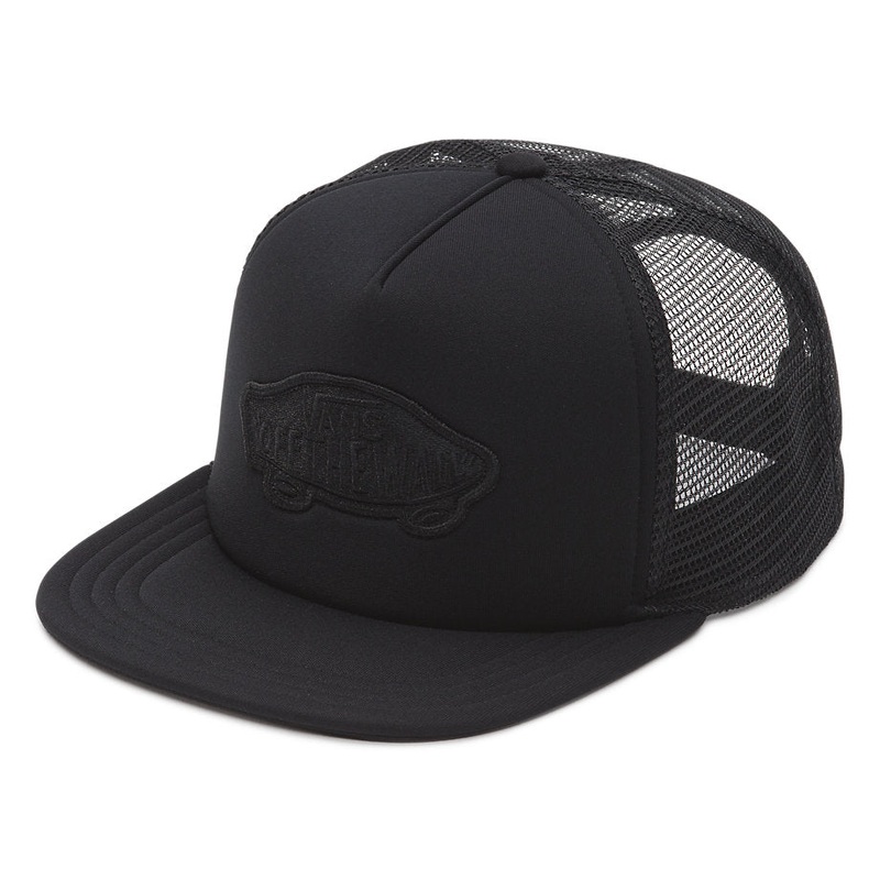 Vans Classic Patch Trucker Black/Black OSFA Black/White