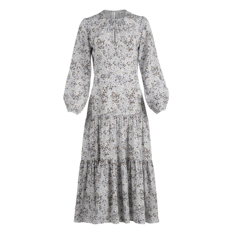 Keyhole Midi Dress – Rust Water Lily Rust Water Lily XS