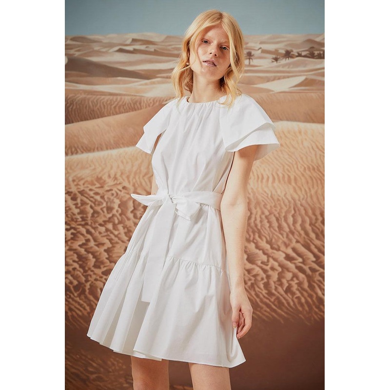 Ophelia Dress – White White XS