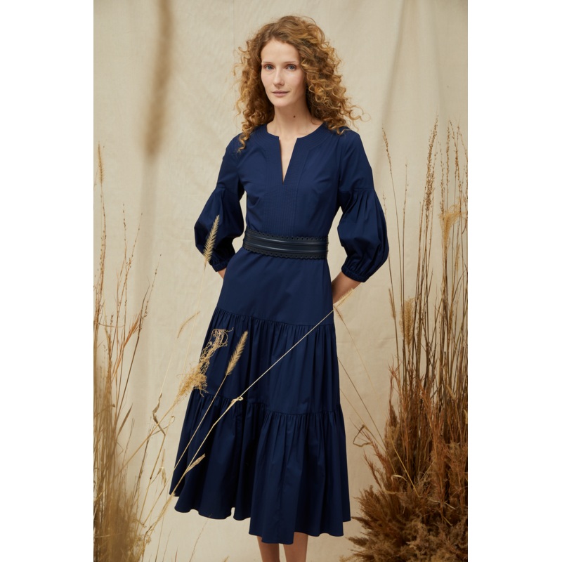 Acapulco Dress – Navy XS Navy