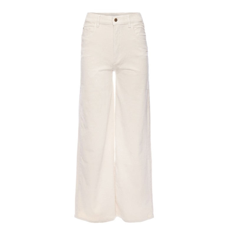 Hepburn Wide Leg Jean – Manilla Stretch Corduroy Manilla 25