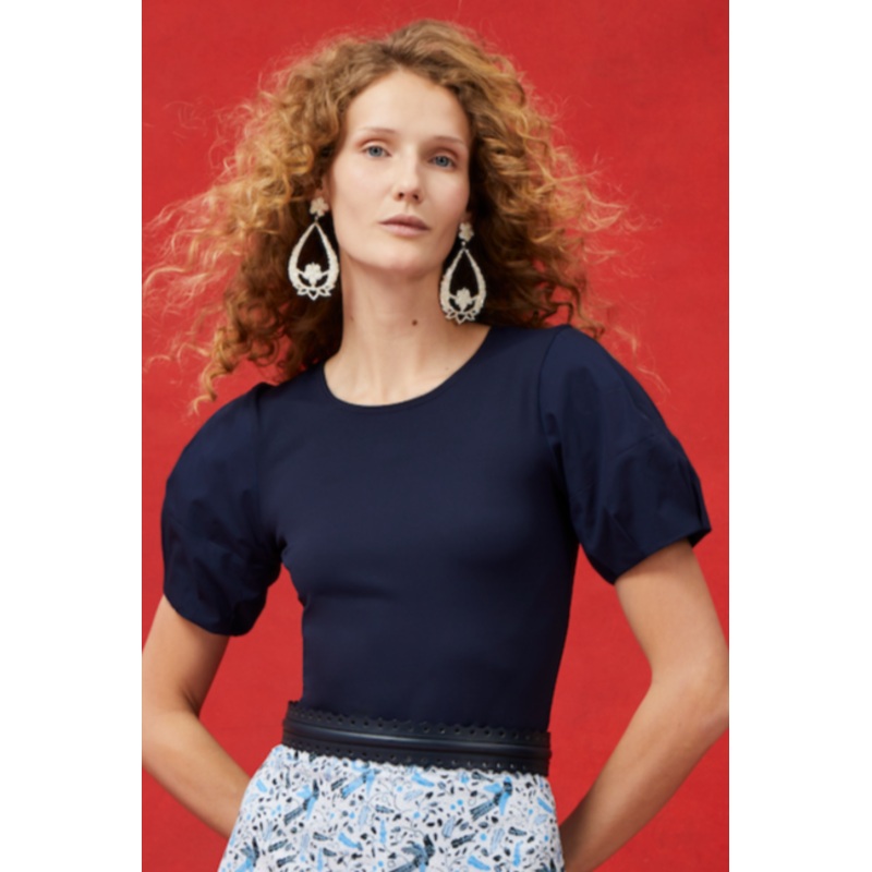 Lantern Tee – Navy Navy XS