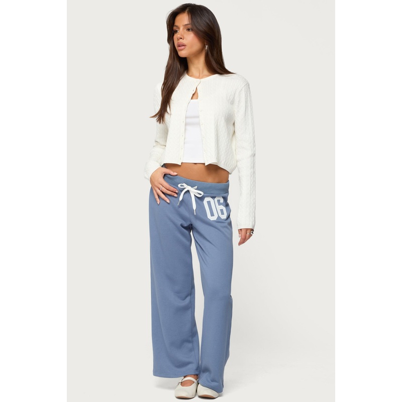Petite 06 Sweatpants BLUE XS