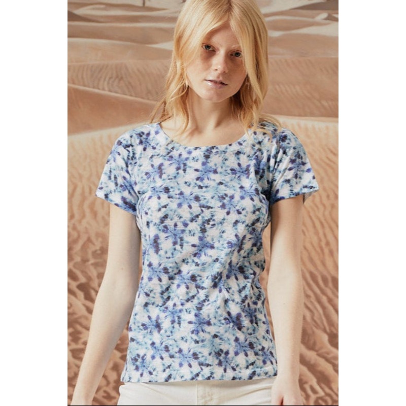 Burnout Tee – Blue Mirage Blue Mirage XS