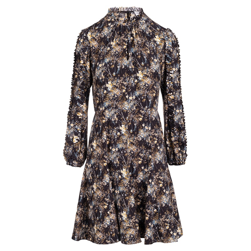 Pansy Dress – Denim Bursting Blooms Denim Bursting Blooms XS