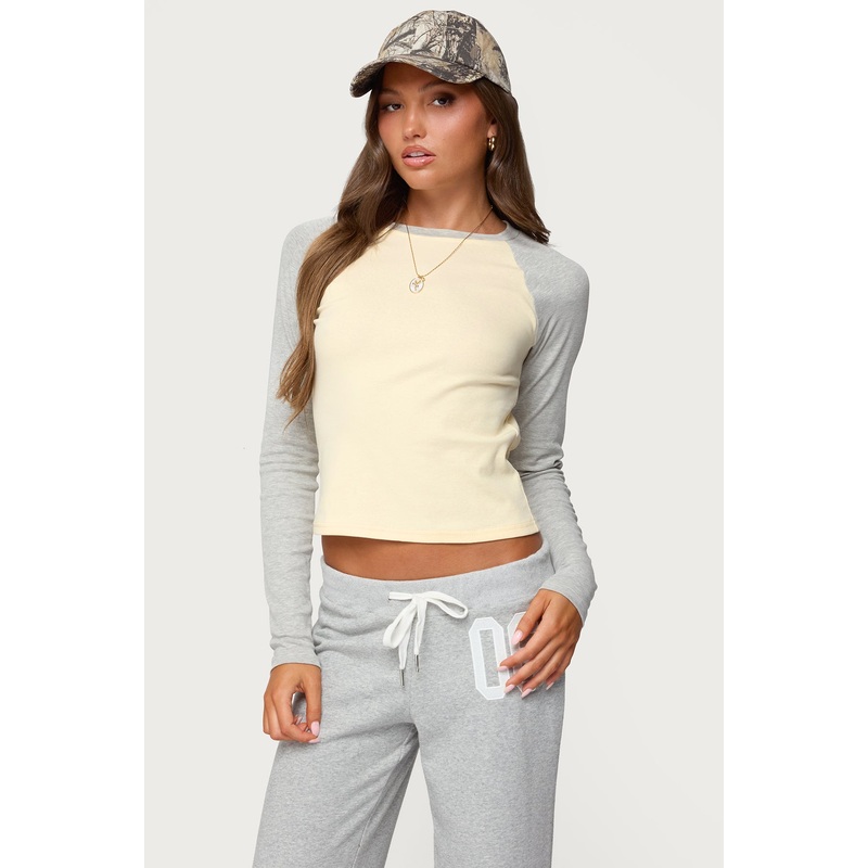 Raya Long Sleeve T Shirt YELLOW XS