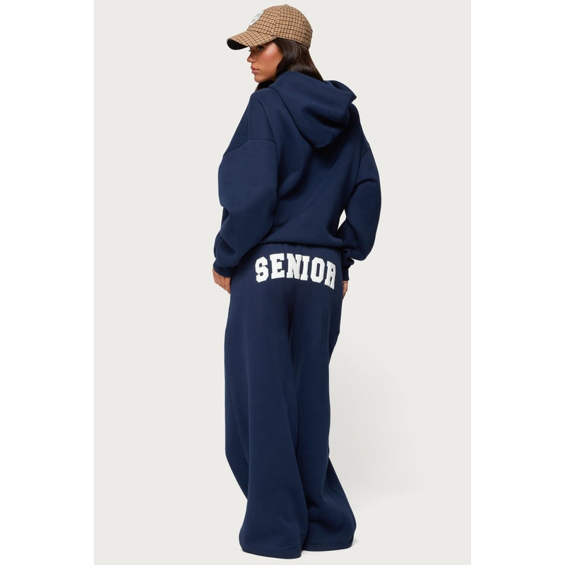 Senior Girl Straight Leg Sweatpants NAVY XS