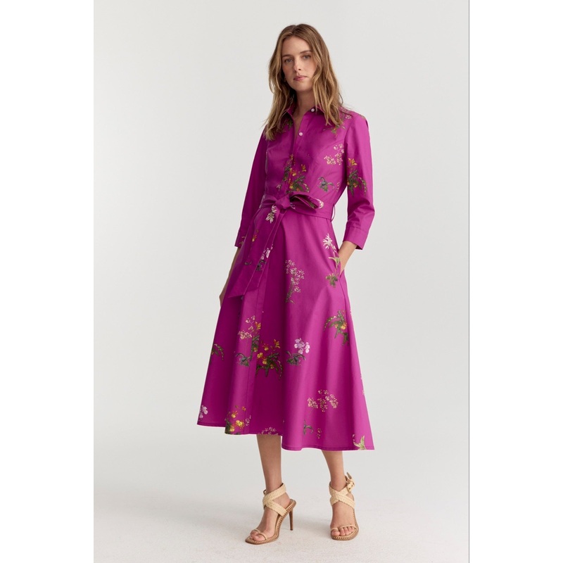 Hepburn Dress – Fuchsia Orchid XS – SOLD OUT Fuschia Orchid