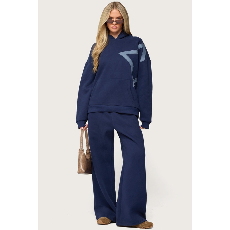 Starly Straight Leg Sweatpants NAVY XS