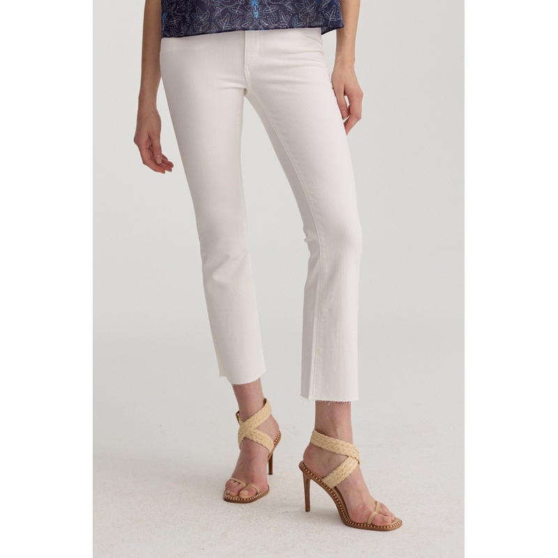 Bridget Boot Crop Jean White (S25) 25 White