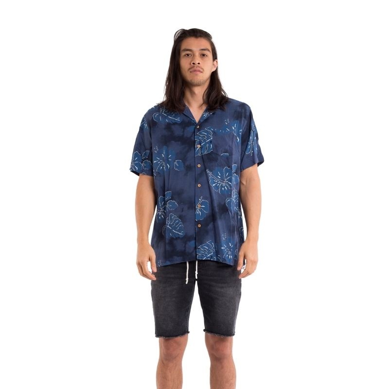 The Duke Ss Shirt Navy S