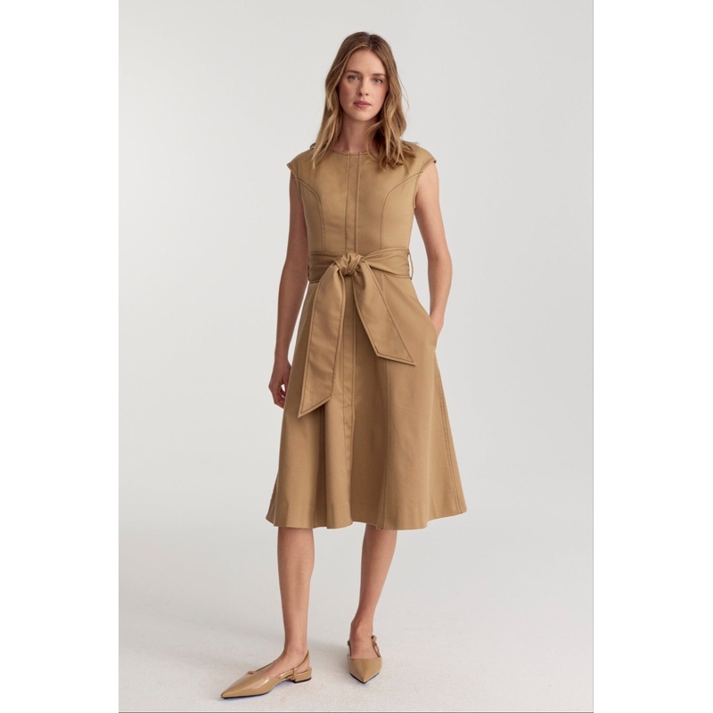 Tulum Dress – Khaki XS Khaki