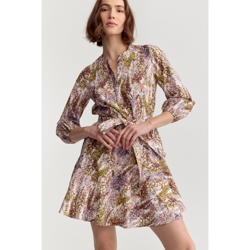 Barcelona Dress Lilac Wisteria Poplin XS Lilac Wisteria