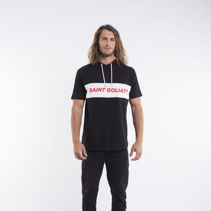 Crawl Hooded Tee Black S