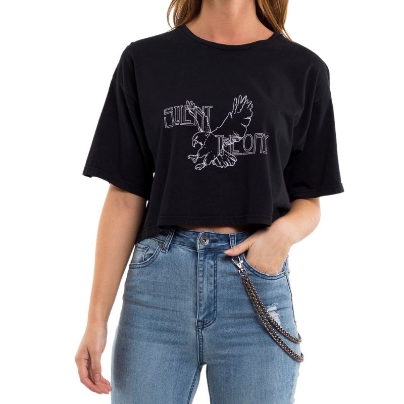 Your Life Crop Washed Black 6