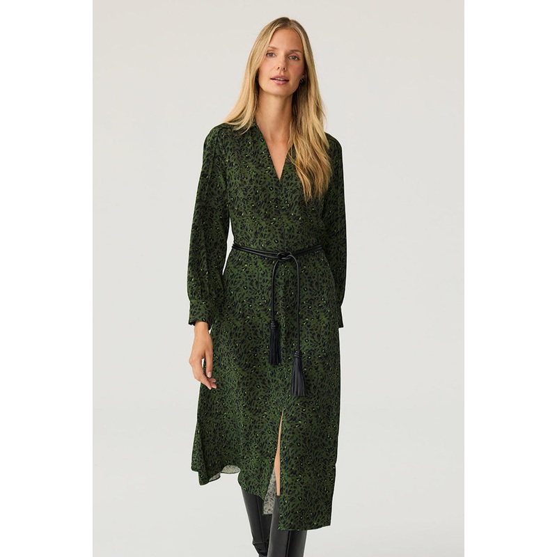 Cypress Dress – Green Animal XS – SOLD OUT Green Animal