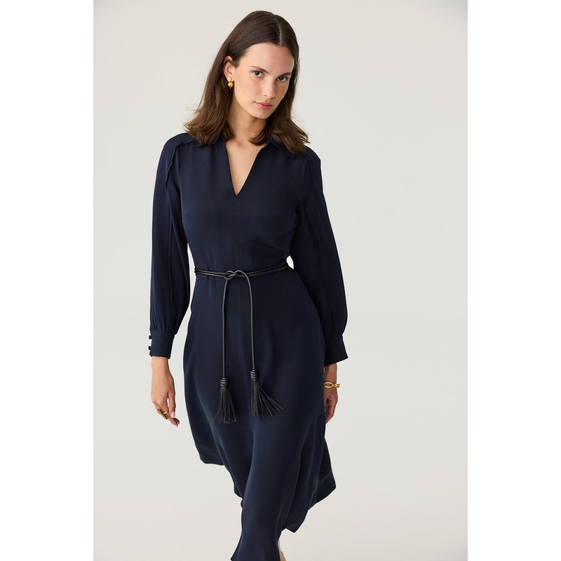 Cypress Dress – Navy XS Navy