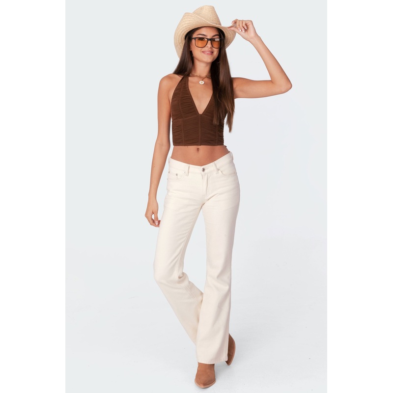 Jayda Low-Rise Jeans CREAM XS