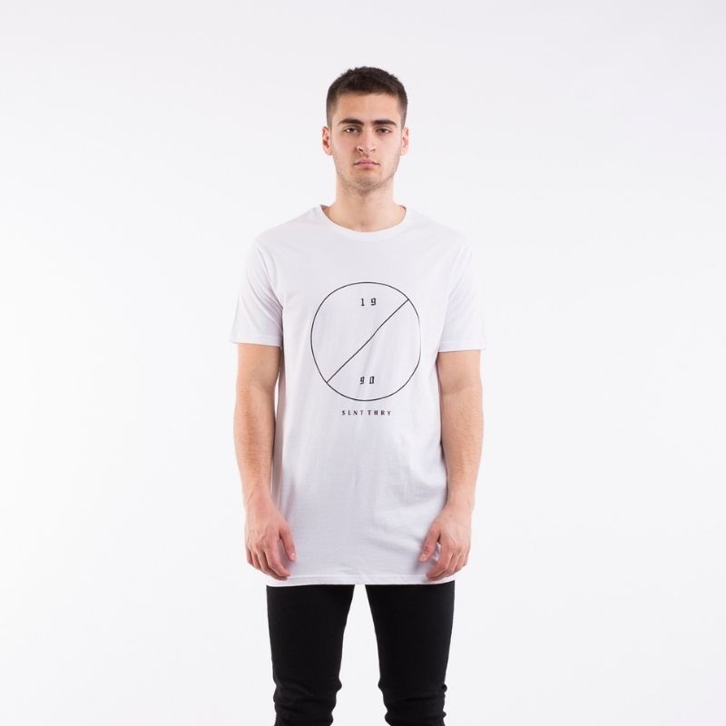 Spiral Tee White S
