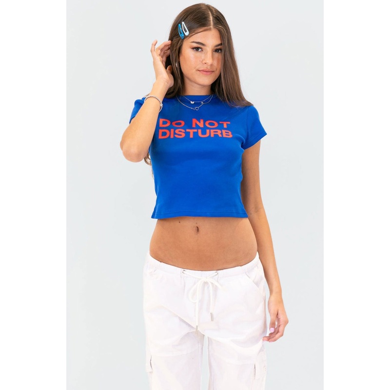 Do Not Disturb T-Shirt BLUE XS