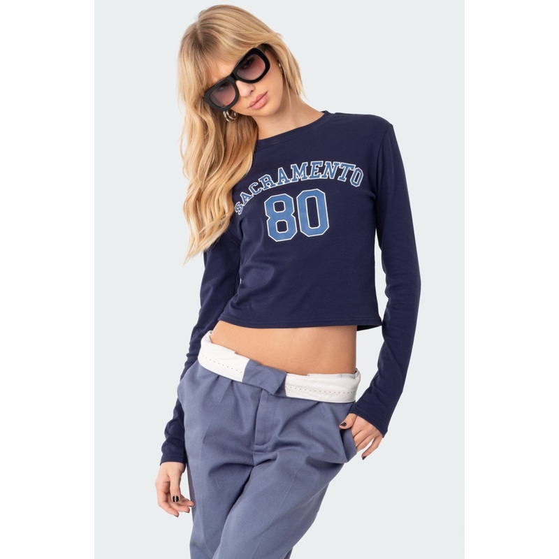 Sacramento Long Sleeve T-Shirt BLUE XS