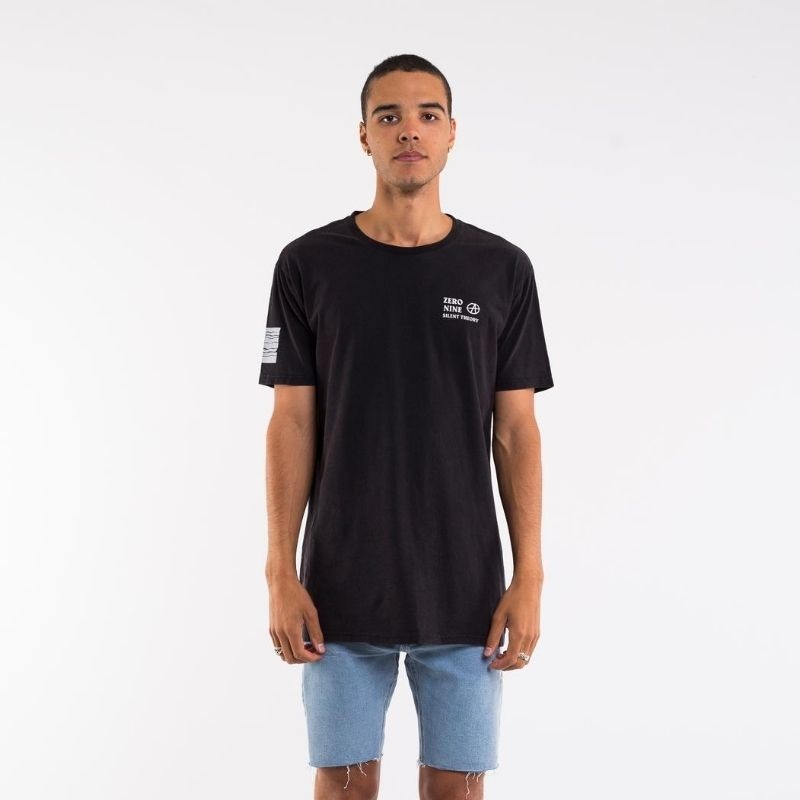 Biff Tee Washed Black S