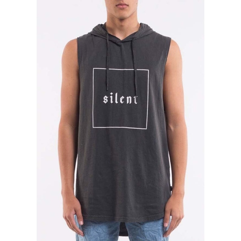 Box Hooded Tank Charcoal S