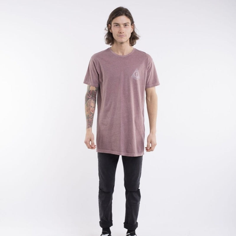 Brightness Tee Plum S