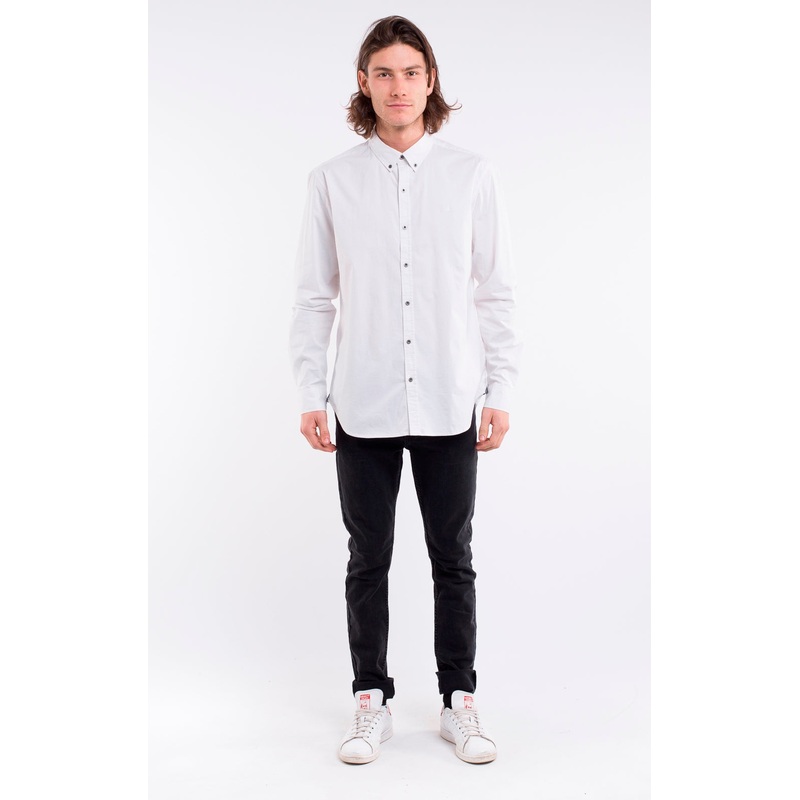 Vivid L/S Stretch Shirt White S