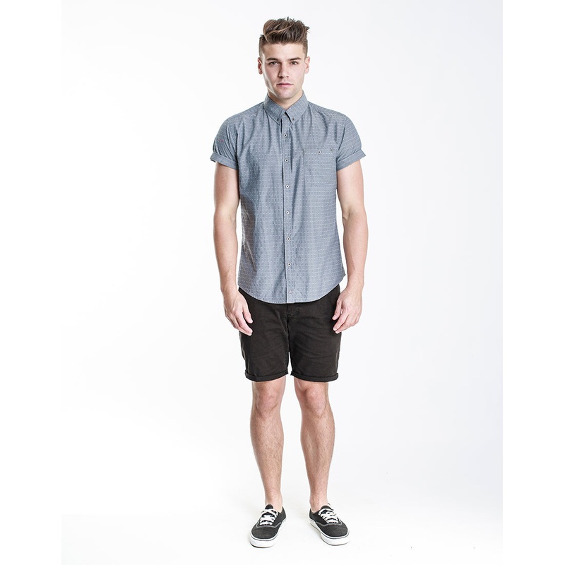 Waning S/S Shirt Grey S