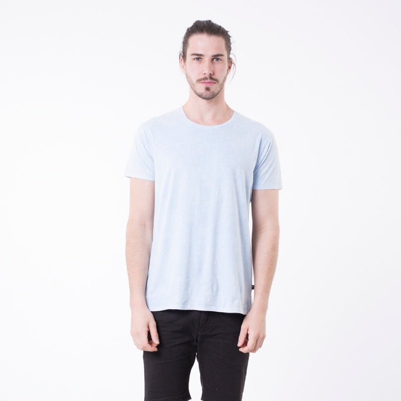 Awol Tee Light Blue / White S