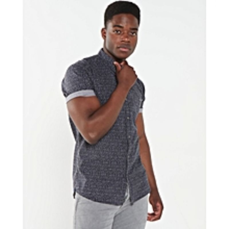 Barents S/S Shirt Navy S