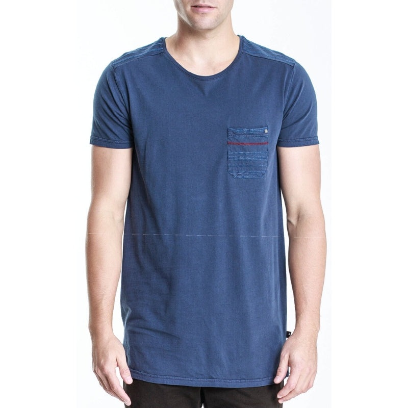 Barrs Tee  Dark Navy S