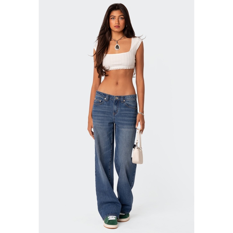 Carpenter Low Rise Jeans BLUE XS