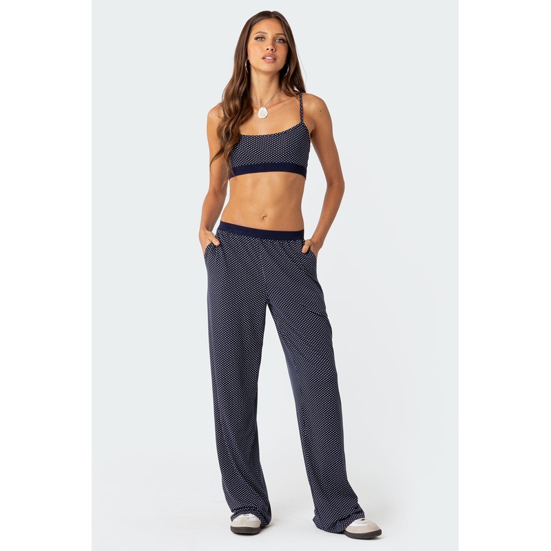 Zariah Slouchy Printed Pants MIX XS