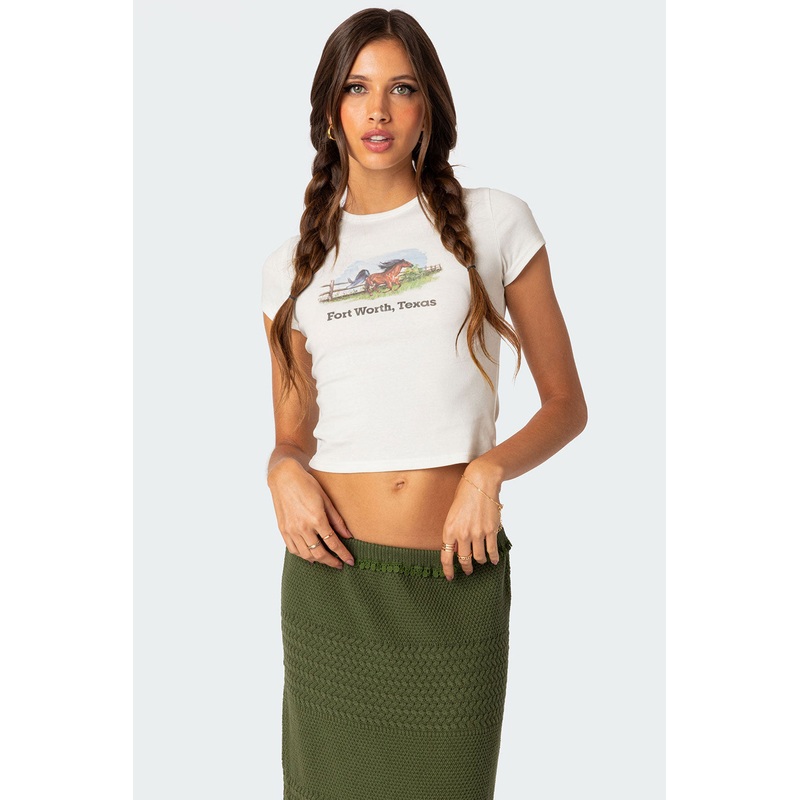 Equestrian T-Shirt WHITE XS