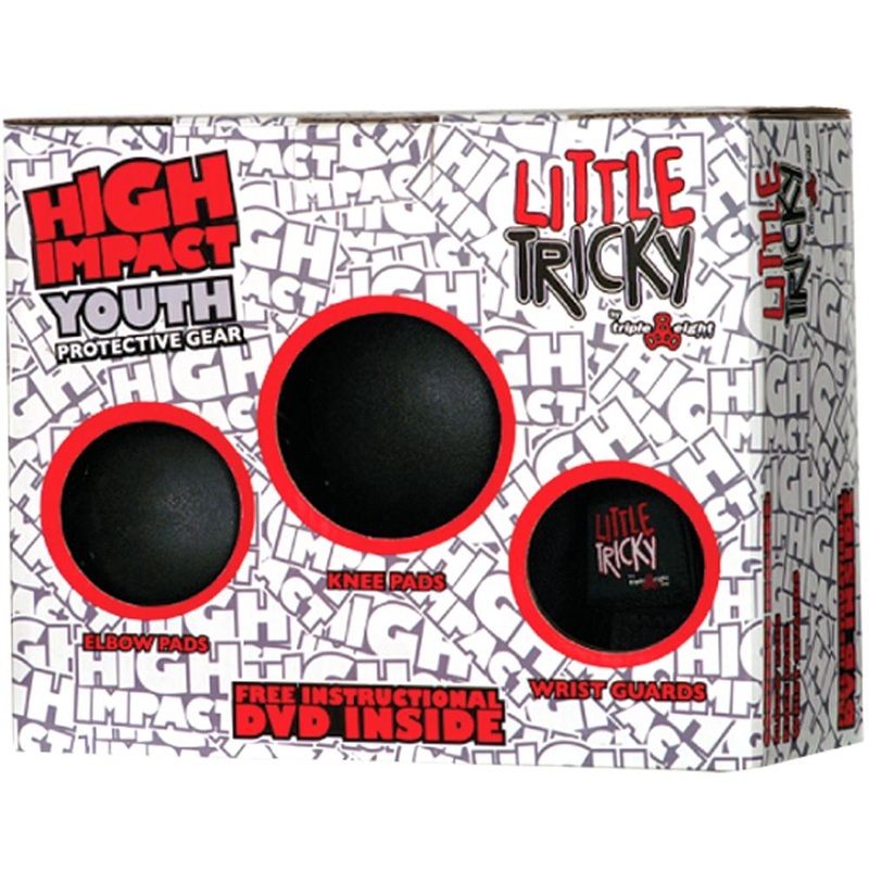 Triple8 Little Tricky 3-Pack Box Jr – One Size Fits All