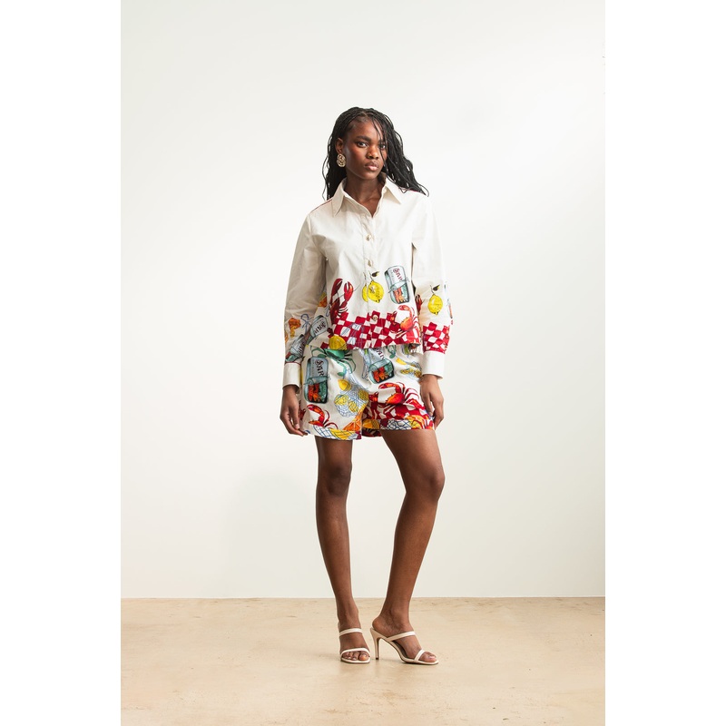 Tandi Printed Short 6 MULTI