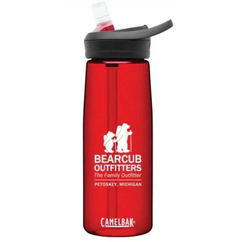 Bearcub Logo eddy+ 25oz Bottle CARDINAL