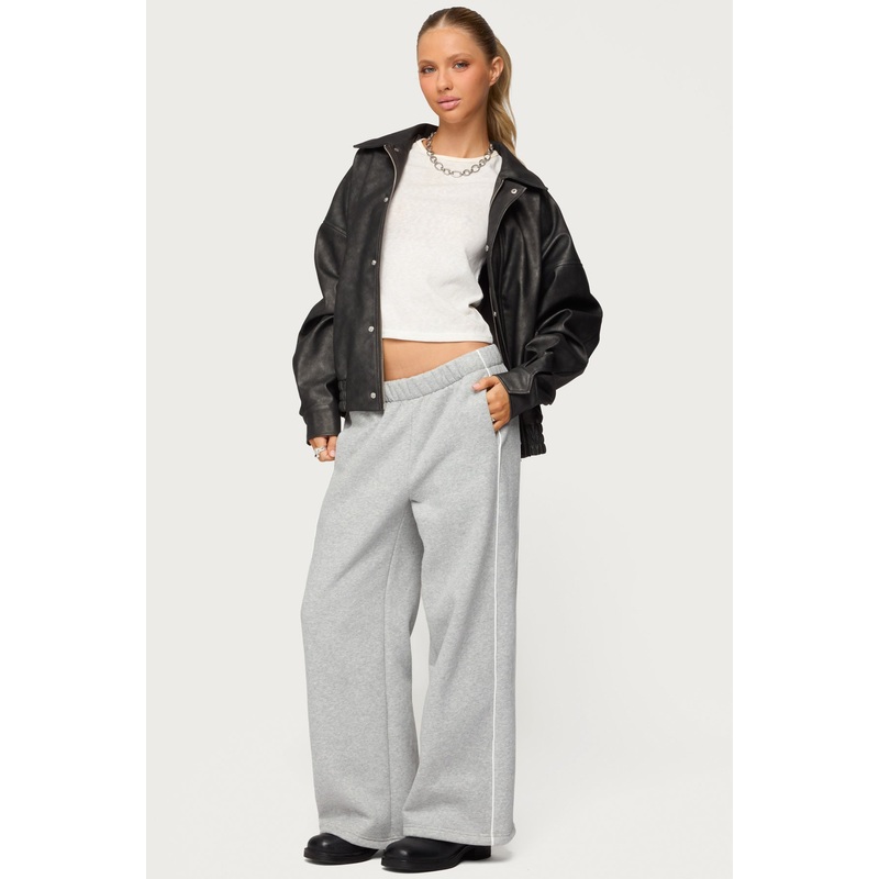 Petite Autumn Sweatpants GRAY-MELANGE XS