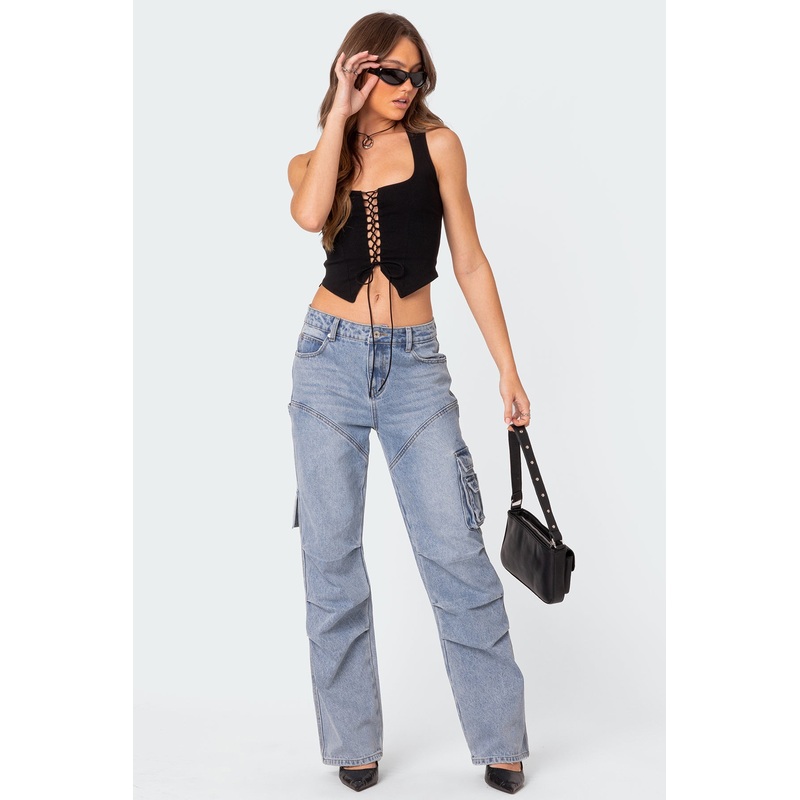 Winslow Cargo Jeans LIGHT BLUE XS