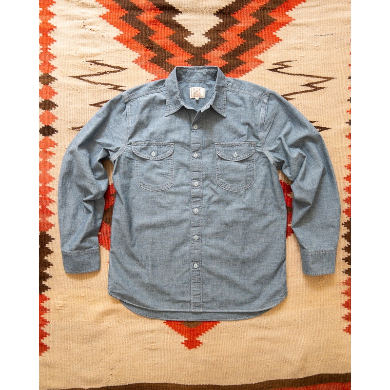 Chambray Workshirt – Rinsed Indigo XS